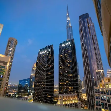 Апартаменти Prime Downtown Burj Khalifa I Sleeps 8 Дубай Екстер'єр фото